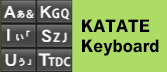 KATATE menu